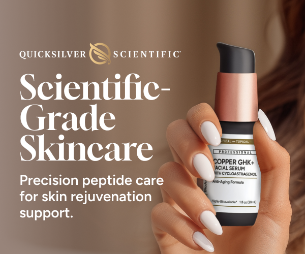 Quicksilver Scientific Copper GHK+ Facial Serum — Target Skin Aging