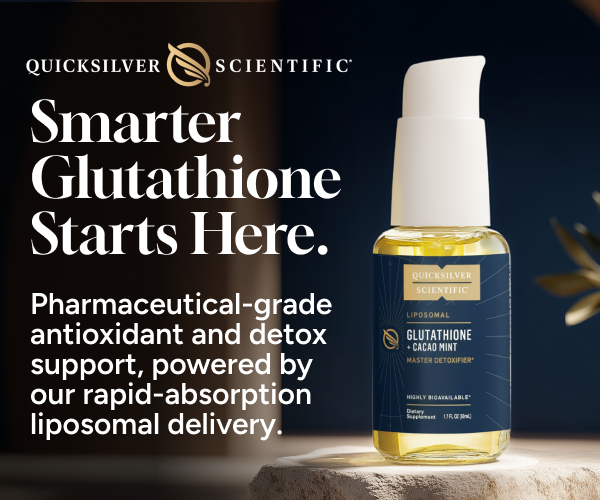 Quicksilver Scientific Glutathione — Smarter Glutathione Starts Here